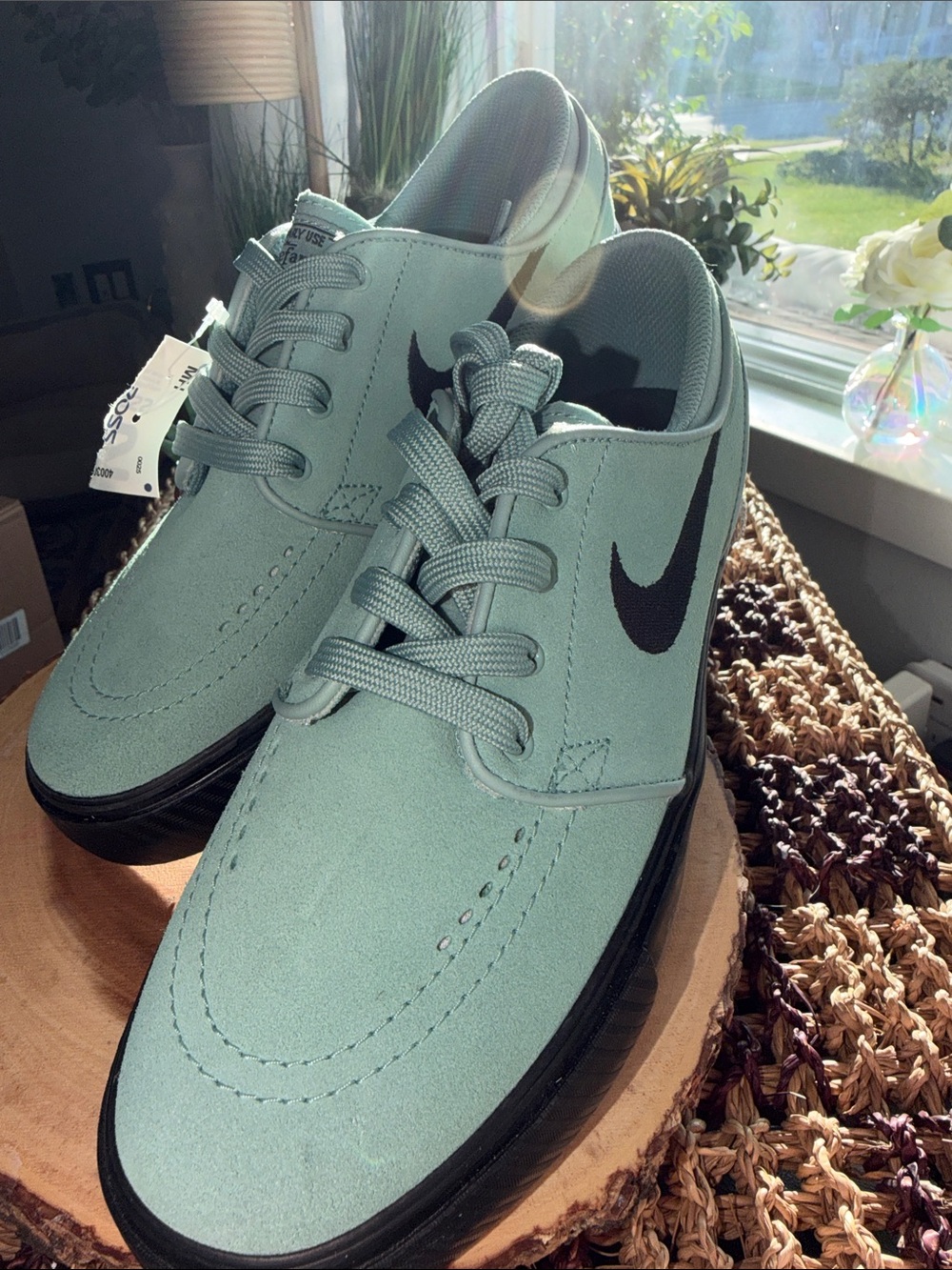 Nike SB Stefan Janoski Cannon Black Suede Skate Shoes 6Y / Women’s 7.5 NEW